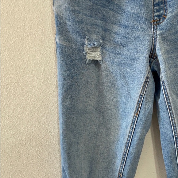Time and Tru High Rise Light Blue Maternity Jeans - Picture 6 of 13